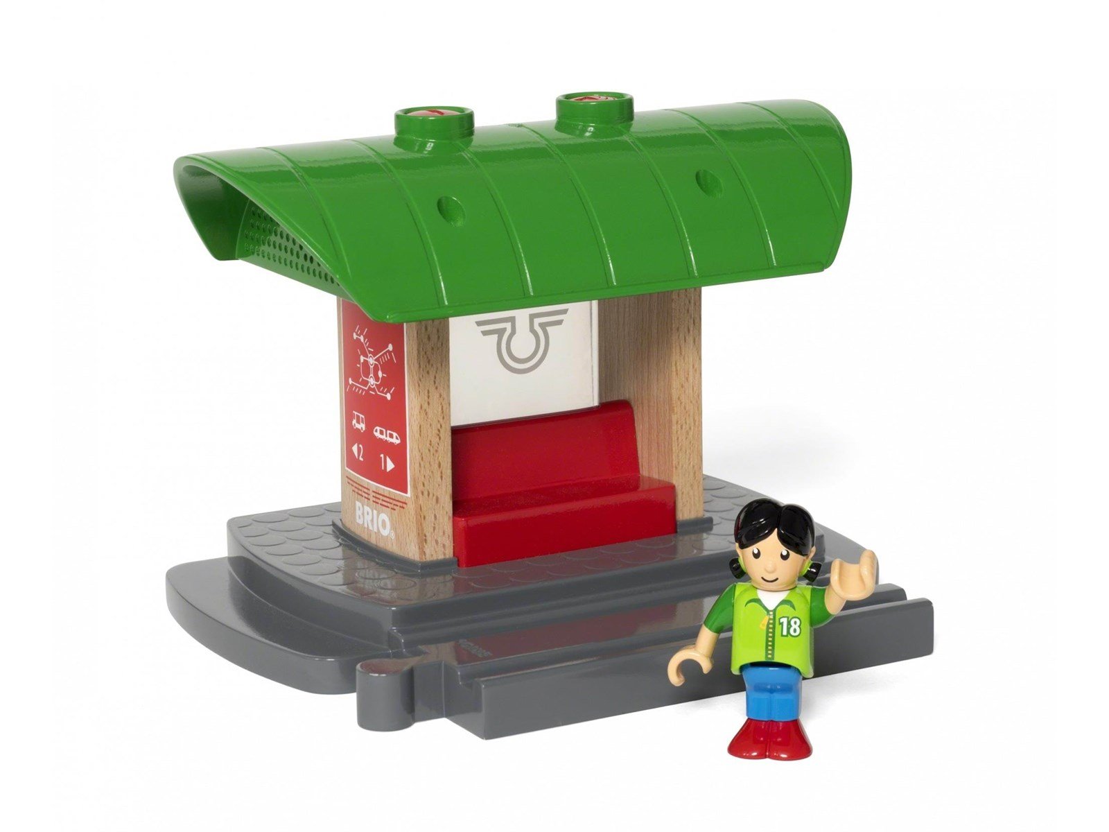 Brio Record & Play Train Platform Brio Record & Play Train Platform